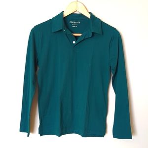 NWT Boys CrewCuts long-sleeve collared shirt Sz 12